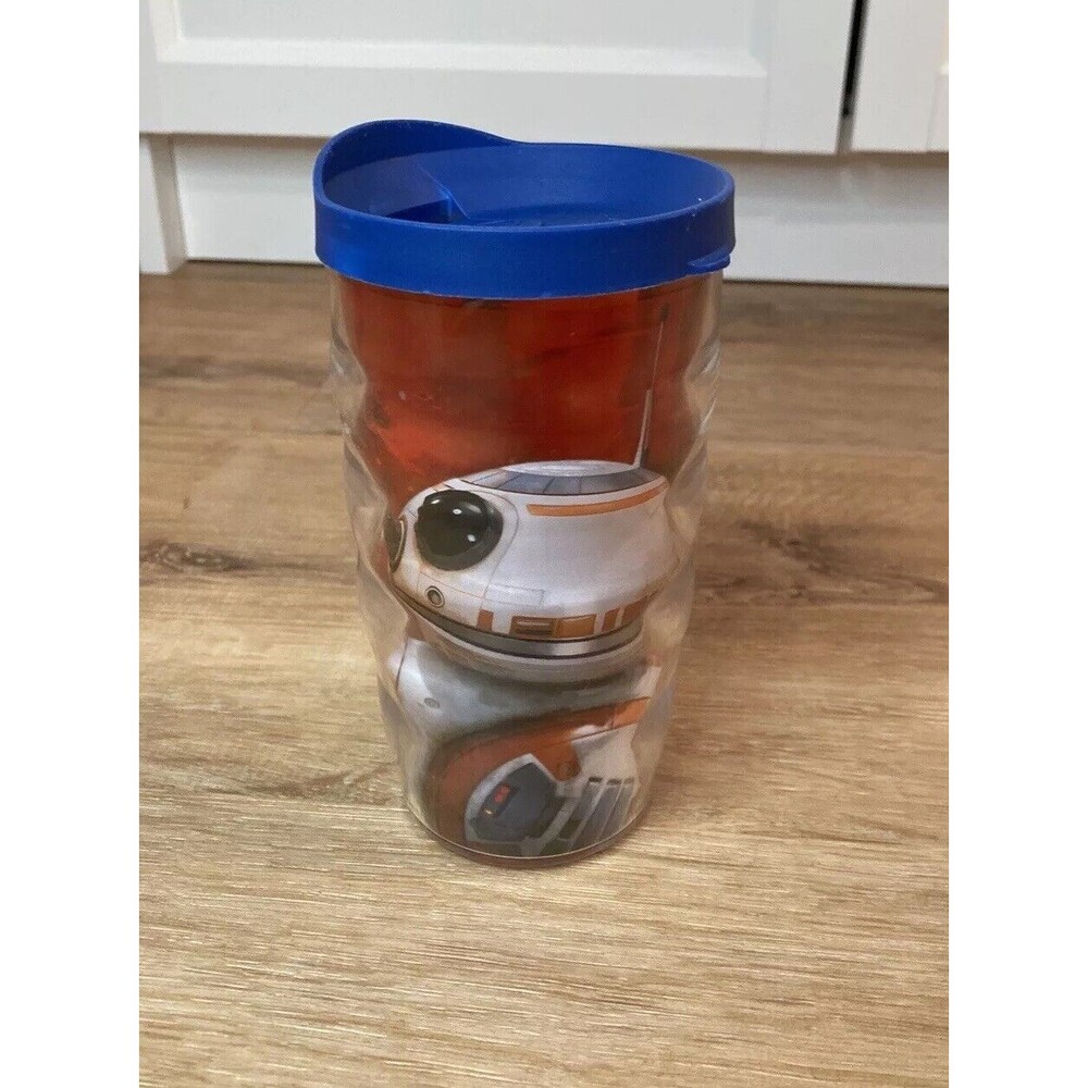 Star Wars BB-8 Rey Tervis Tumbler Travel Cup Mug 7” 10 Oz